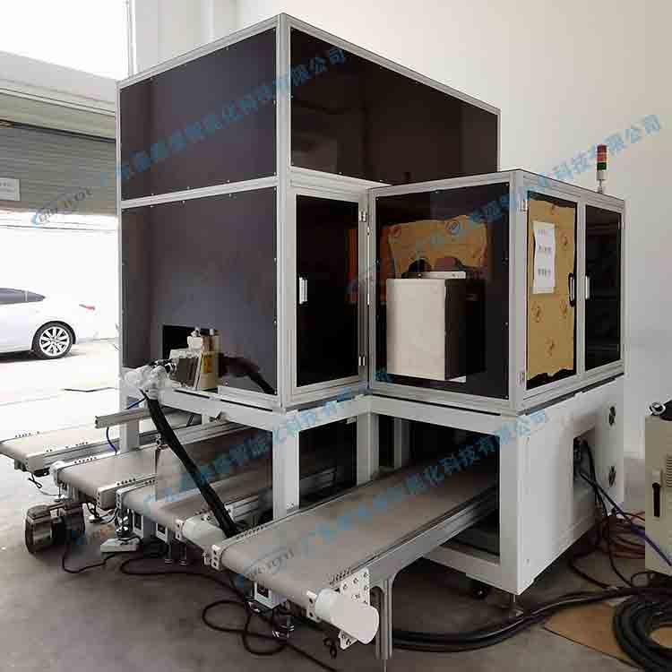 汽車動力電池包極芯反卷繞機_方形電池電芯全自動卷繞機