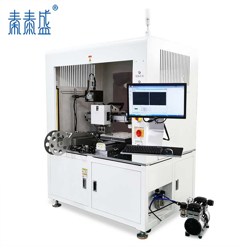 秦泰盛智能輔料貼裝設(shè)備手機(jī)攝像頭五金件自動(dòng)貼背膠機(jī)ATM-H250