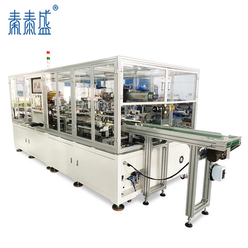 新能源汽車電池氣凝膠隔熱棉全自動離型紙正反面輔料貼裝機ATM-HD2?2