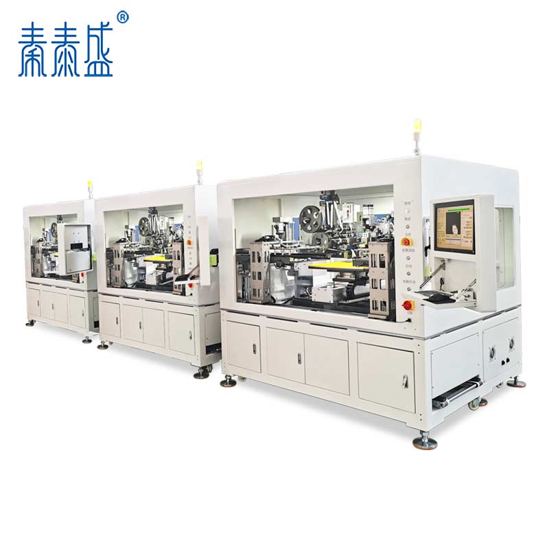 PCB軟板高溫膠紙卷料直沖直貼一體機(jī)ATM-500H-4