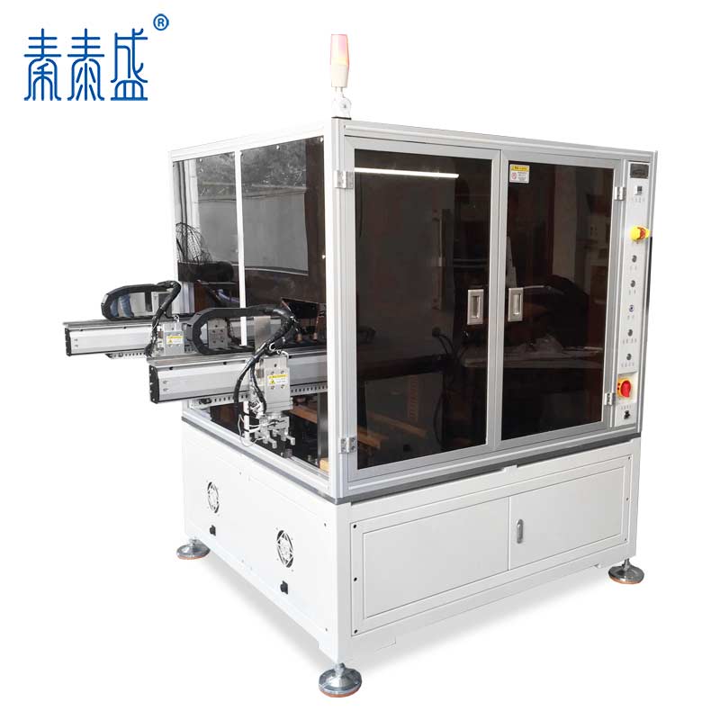 在線式手機(jī)喇叭防塵網(wǎng)防塵貼裝機(jī)ATM-SPK1